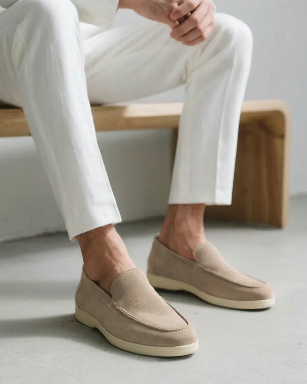 Old Money Premium Suede Loafers